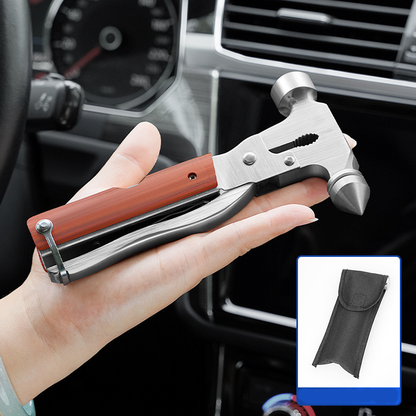 Multi-Functional Car Safety Hammer - Emergency Tool for Escape & Protection