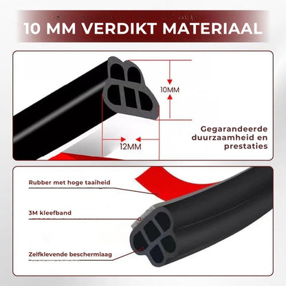 AutoSeal – Dichtungsstreifen zur Schalldämmung von Autotüren