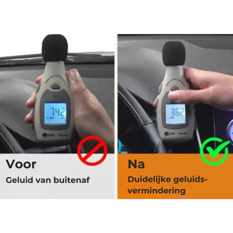 AutoSeal – Dichtungsstreifen zur Schalldämmung von Autotüren