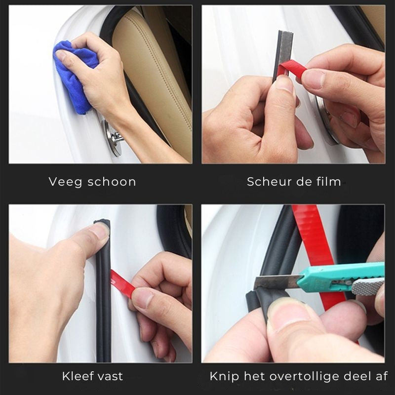 AutoSeal – Dichtungsstreifen zur Schalldämmung von Autotüren