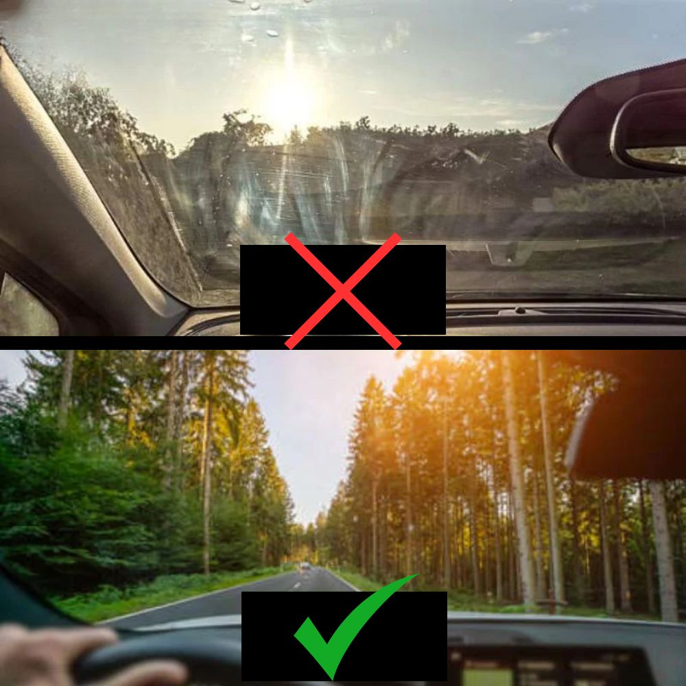 Autoruitenreinigingsborstel (inclusief 2 microvezelborstels) 