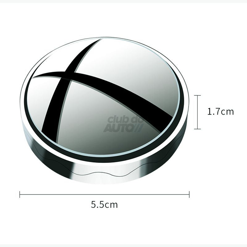 360° Rotatable Wide-Angle Blind Spot Mirrors (2 pcs)