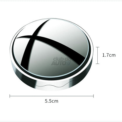 360° Rotatable Wide-Angle Blind Spot Mirrors (2 pcs)