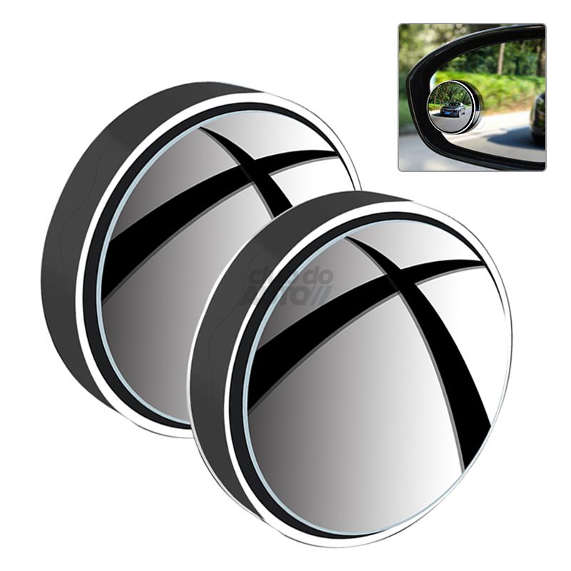 360° Rotatable Wide-Angle Blind Spot Mirrors (2 pcs)