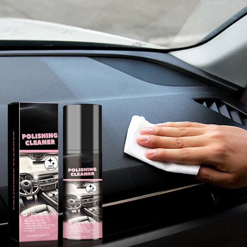 Cleaning and Polishing Spray – Streak-Free Shiny Finish
