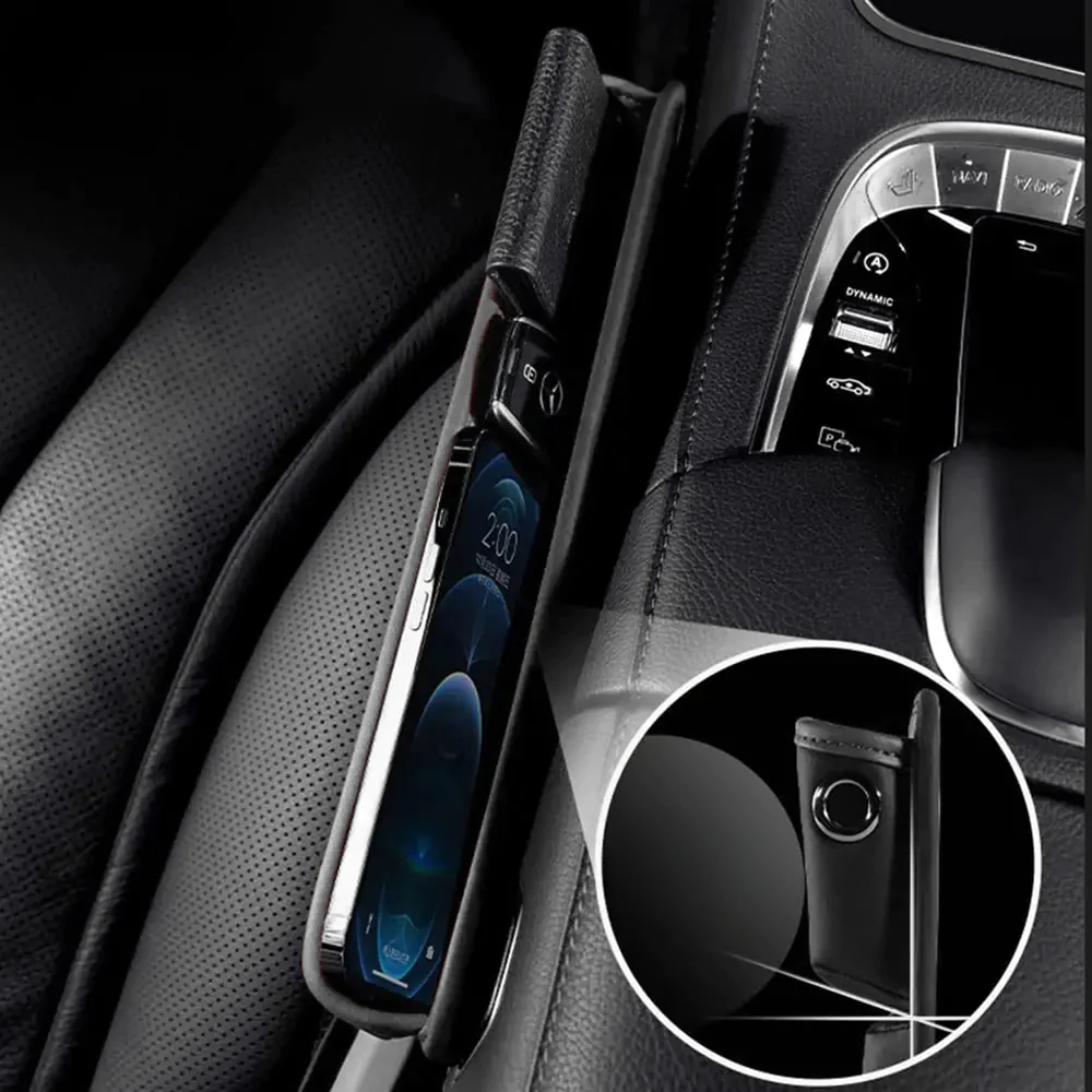 Leather Car Seat Organizer