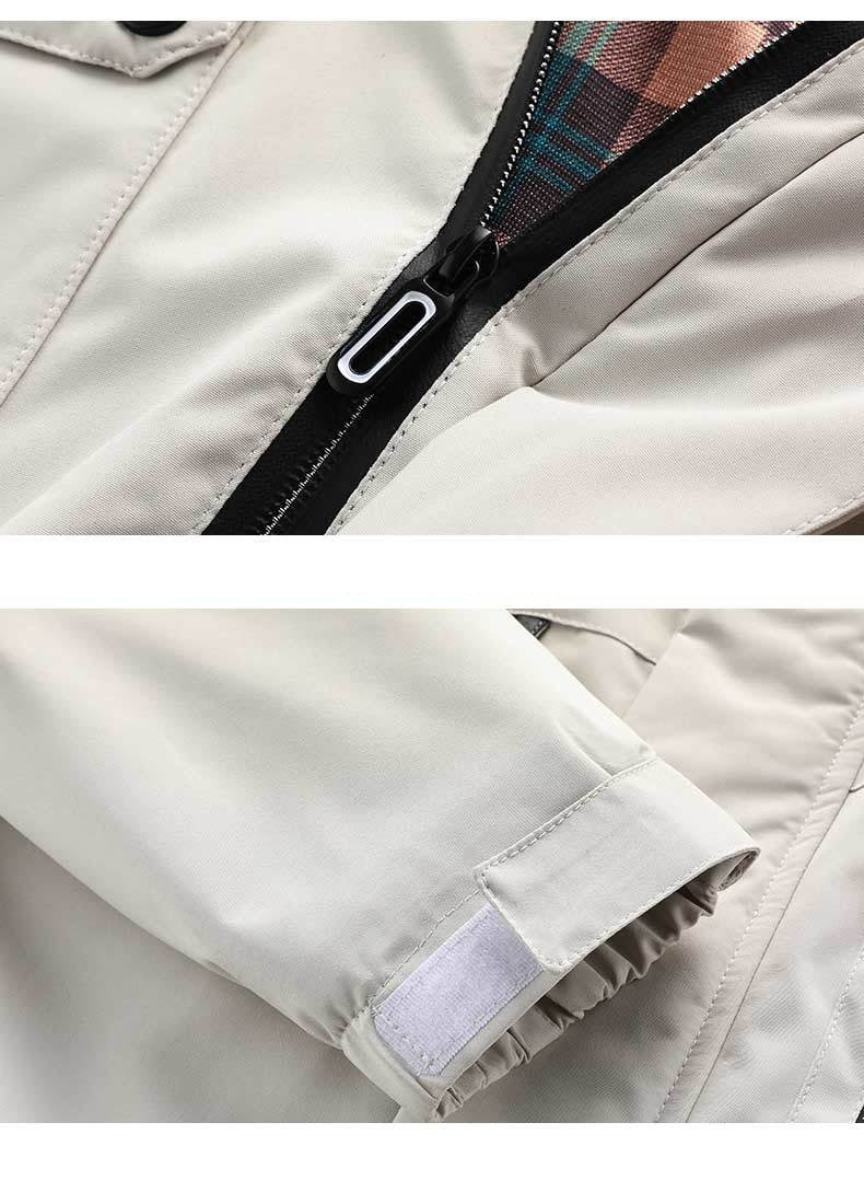 Wind- und wasserdichte Winterjacke für Herren 