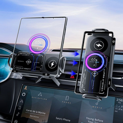 TechNova Car Mount Electric  Stand – Wireless Charging Compatible