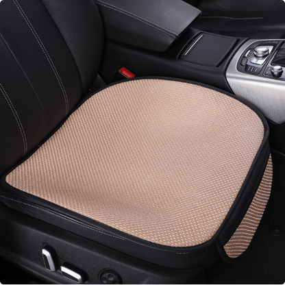 BreezeCore Silk Seat Cushion-Breathable Comfort & Storage Pocket