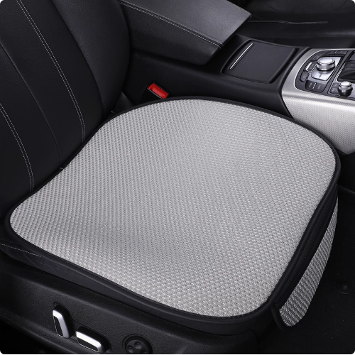 BreezeCore Silk Seat Cushion-Breathable Comfort & Storage Pocket