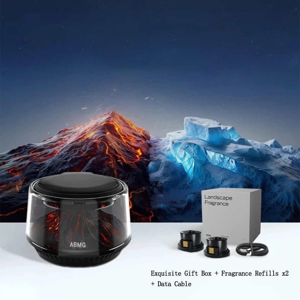 Vulkaan &amp; Gletsjer Auto Luchtverfrisser