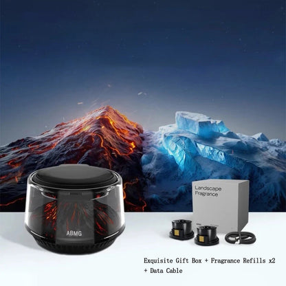 Vulkaan &amp; Gletsjer Auto Luchtverfrisser