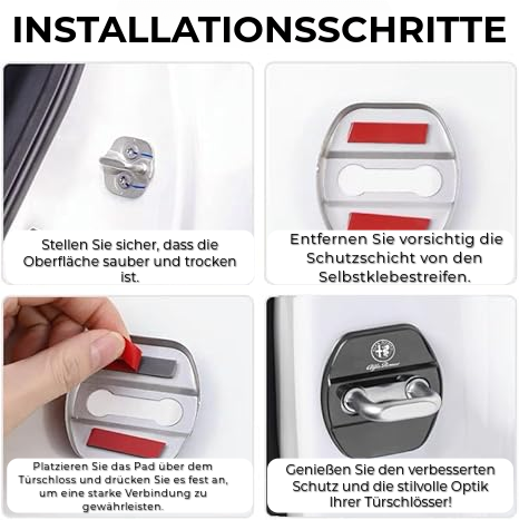 Luxus-Autotür-Schutzpads | 4 Stücke