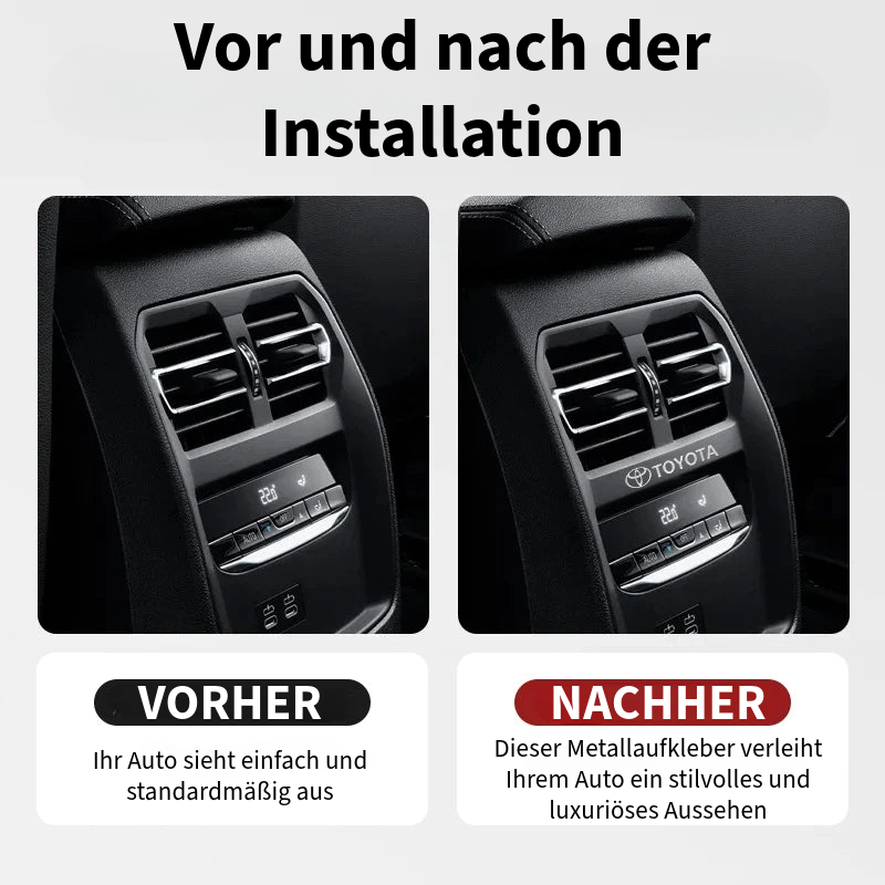 Luxurious Metal Car Stickers