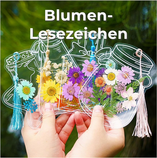 Blumen-Lesezeichen
