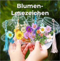Blumen-Lesezeichen