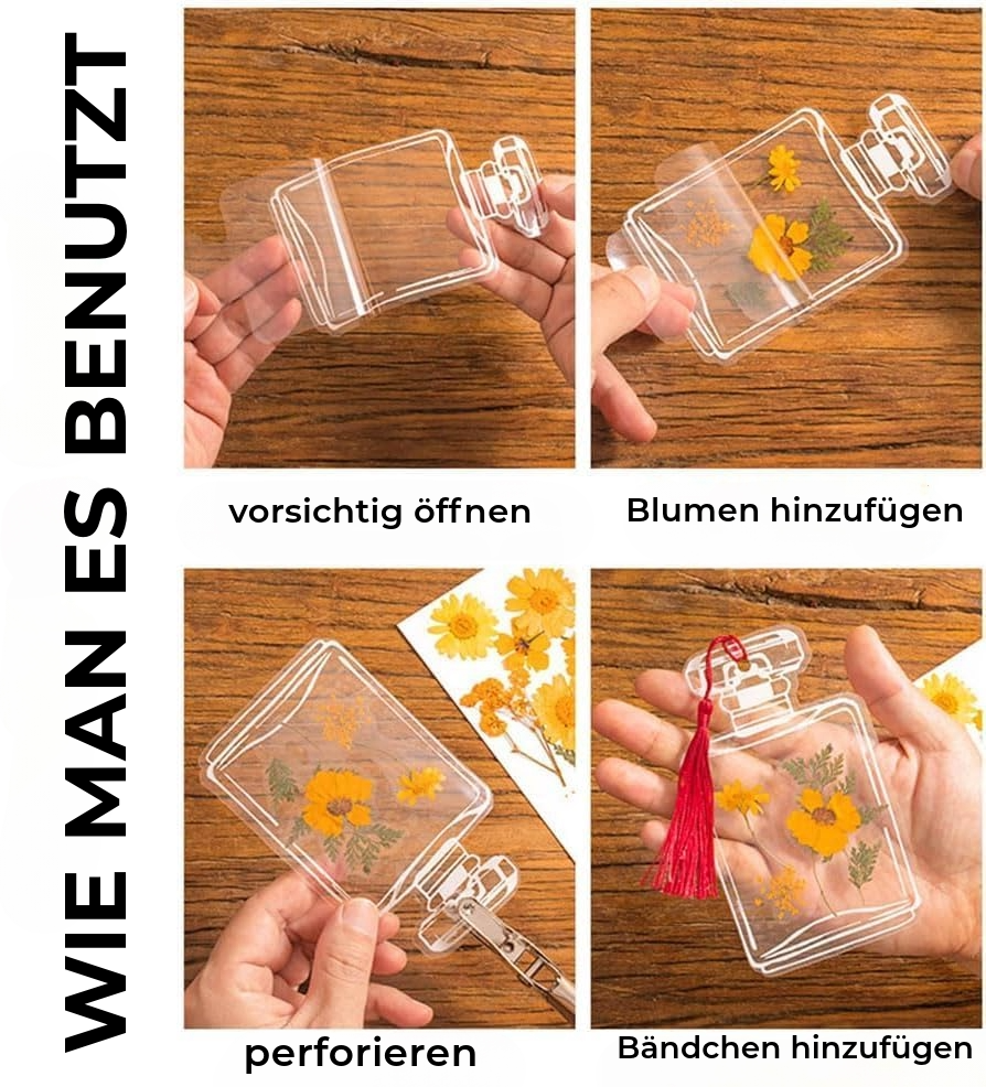 Blumen-Lesezeichen