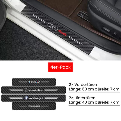 Glow-in-the-Dark Carbon-Aufkleber