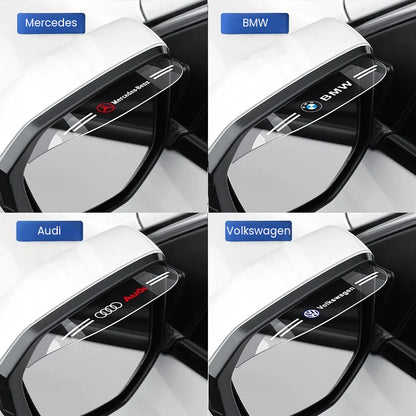 Transparenter Seiten-spiegel Regenschutz