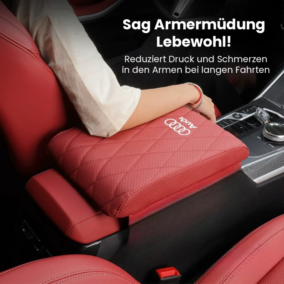 Leder-Autoarmlehne