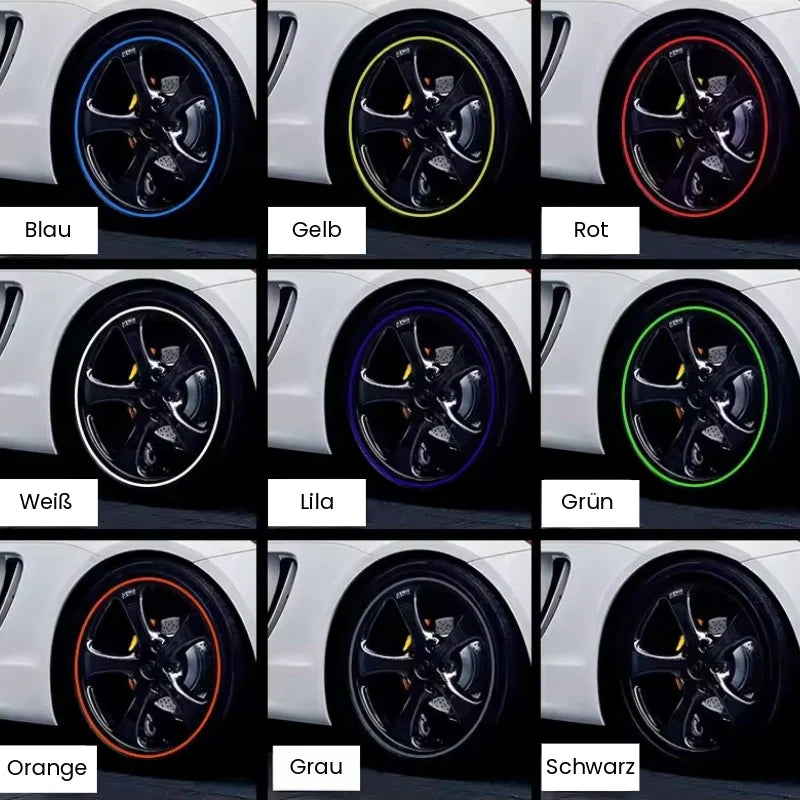 Universeller Auto-Felgenschutzstreifen 