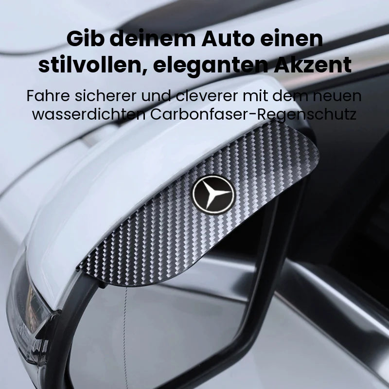 Clip-on-Regenschutz für Spiegel