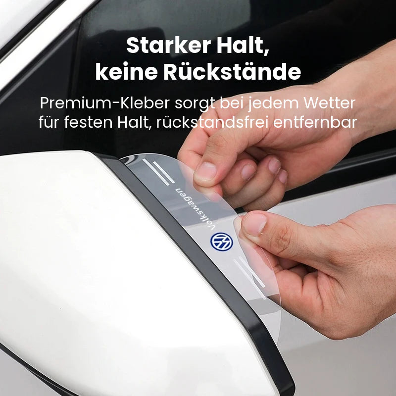 Transparenter Seiten-spiegel Regenschutz