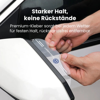 Transparenter Seiten-spiegel Regenschutz