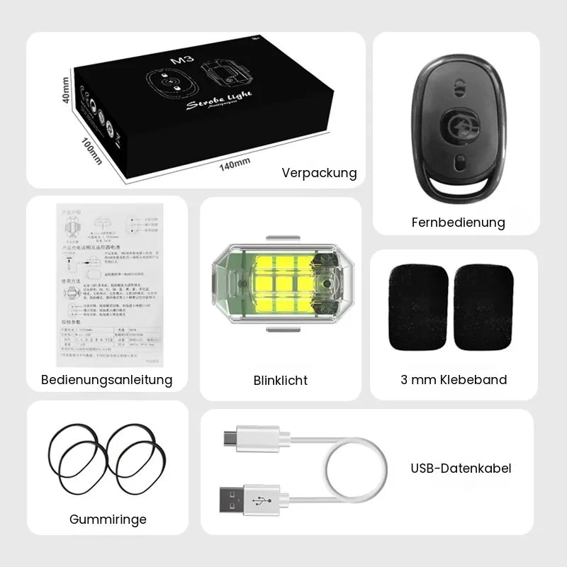 Fernsteuerbarer Mehrfarben-Spotlight