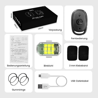 Fernsteuerbarer Mehrfarben-Spotlight