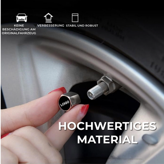 Metallventilkappe für Kraftfahrzeuge