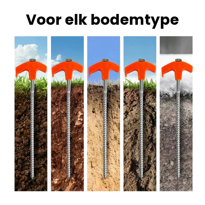 Einschraubbare Zeltheringe (4 pcs.)