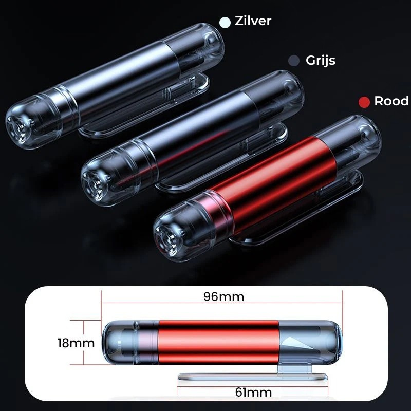 Emergency hammer + seat belt cutter