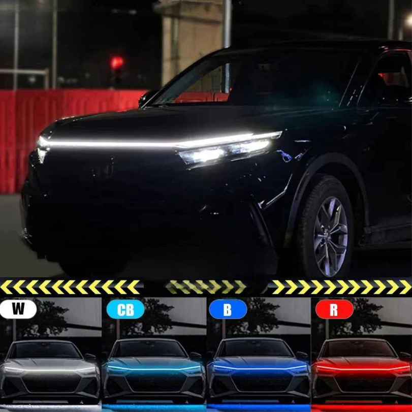 Dynamische LED-Haubenbeleuchtung (2 m Streifen)