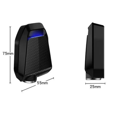 Autotürleuchten in Engelsflügelform (2 Stück)