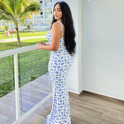 Sexy Hollow Lace Camisole Dresses Women Transparent Strapless Crop Tops