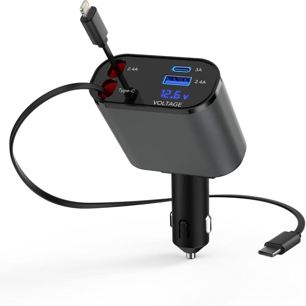 Retractable Fast Car Charger