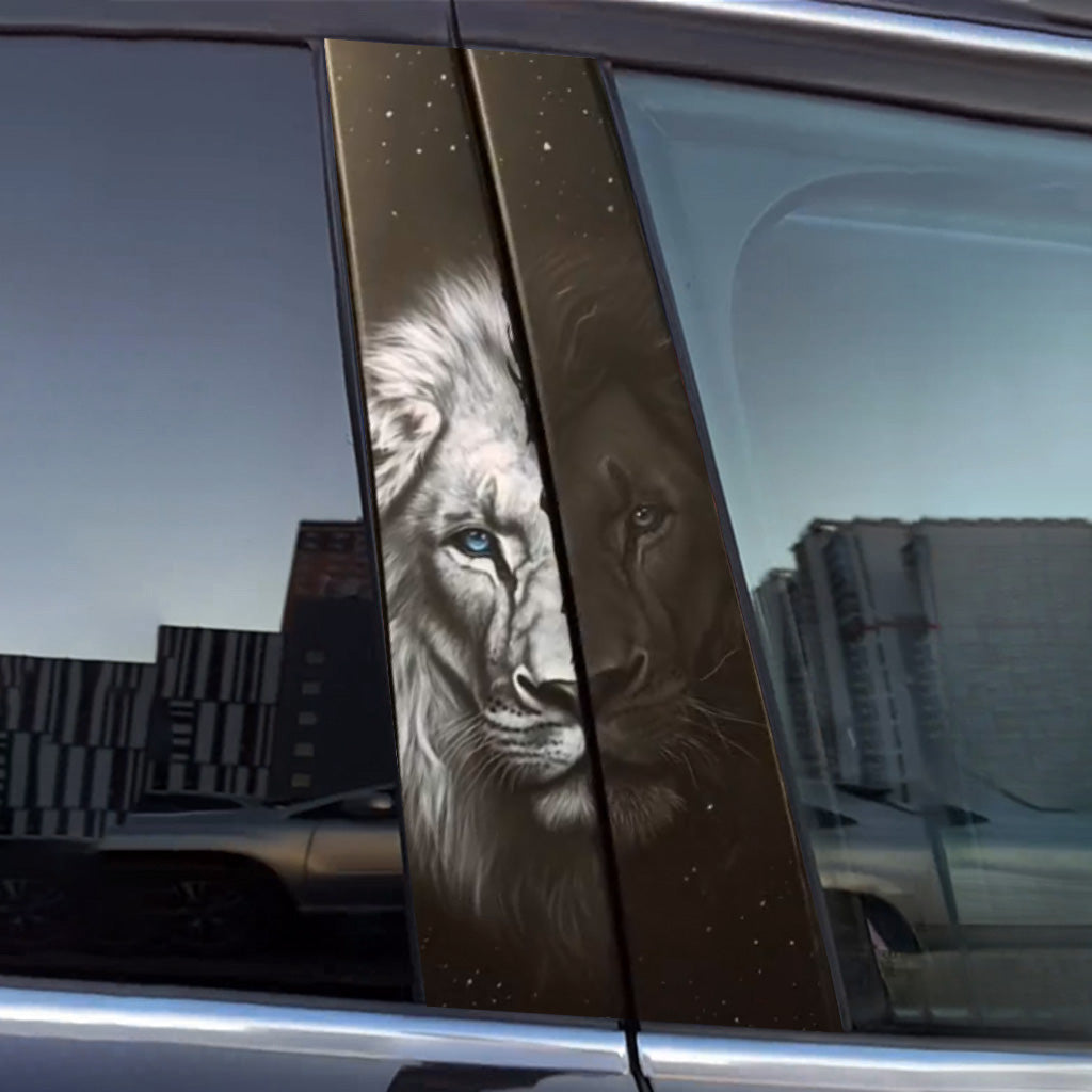 lion car decal
