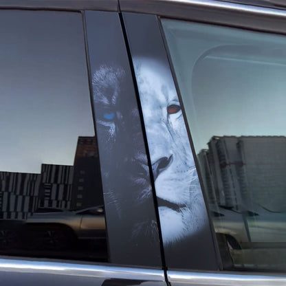 cool lion car decals