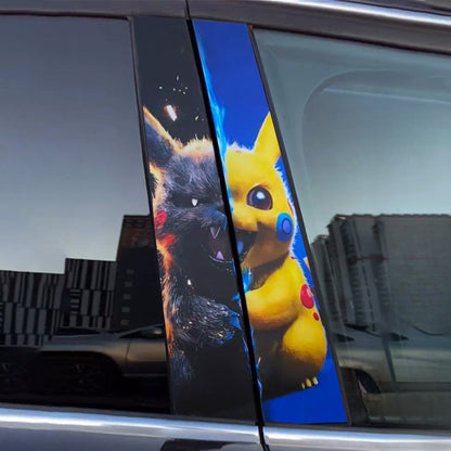 cool pikachu car stickers