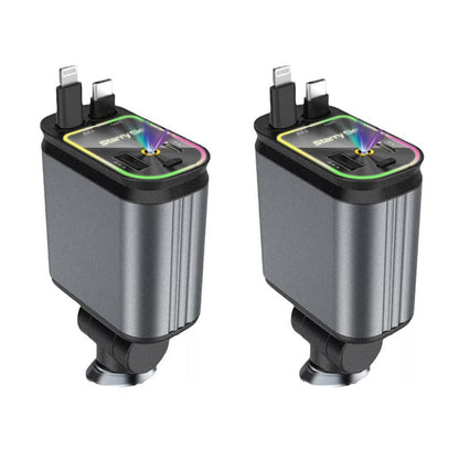 Autolader met ausziehbarem-kabel