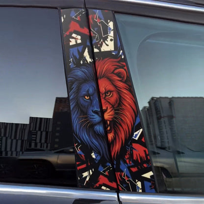 Lion Car Door Stickers