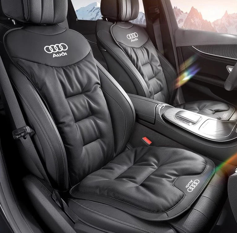 Leather Logo Car Seat Cover