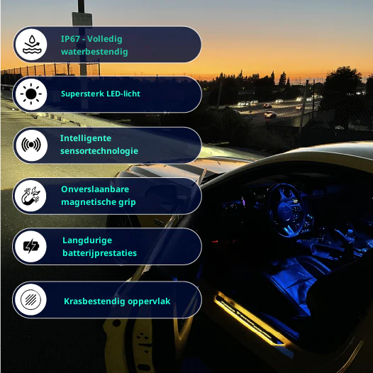 Luxury Car Door Sill Lighting