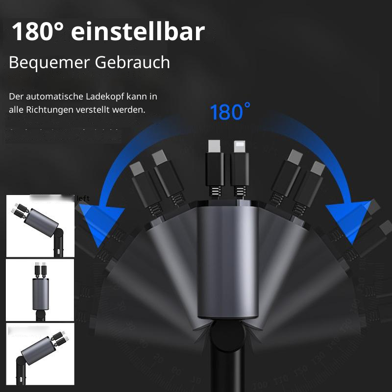 4-in-1 Auto-Ladegerät