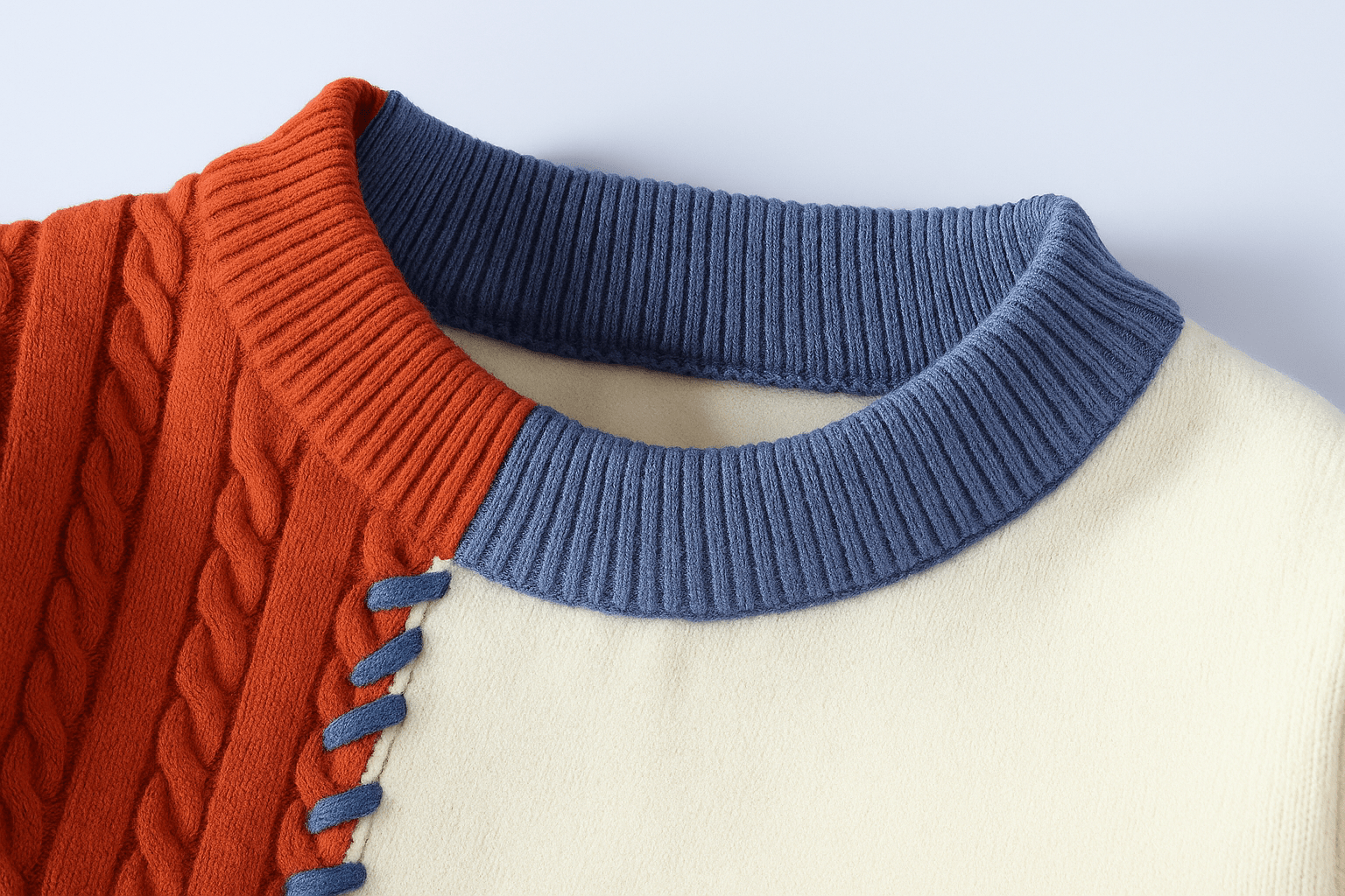 Finezo | Arty Patch Pullover - Finezo.de