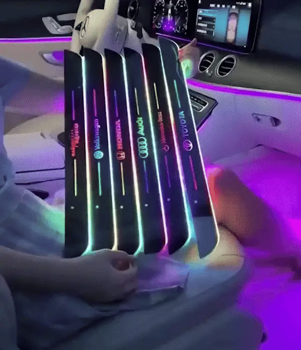 Luxury Car Door Sill Lighting