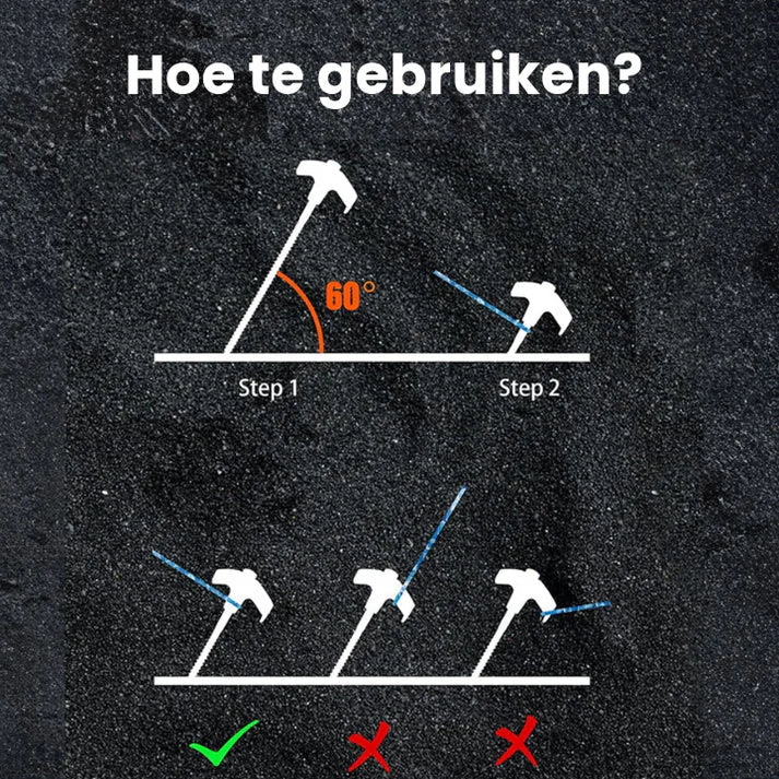 Einschraubbare Zeltheringe (4 pcs.)