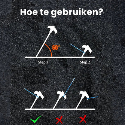 Einschraubbare Zeltheringe (4 pcs.)