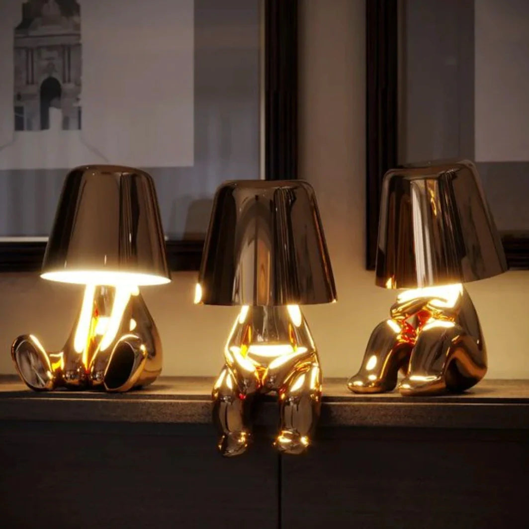 ”Der Denker“ – Designlampe